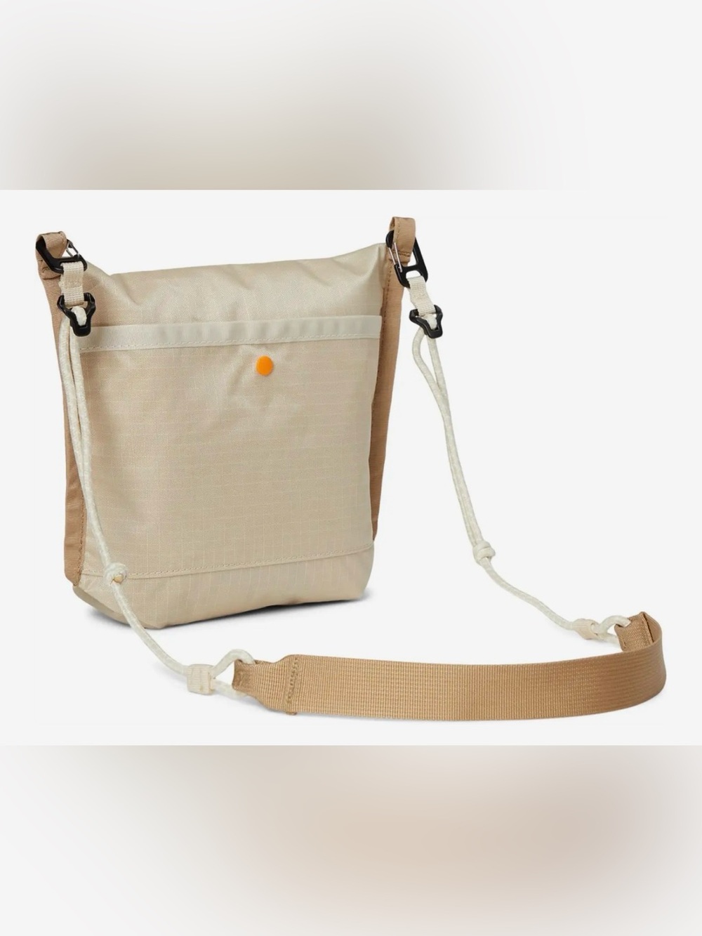 Cotopaxi Lista 2L Lightweight Crossbody Bag Cream Sustainable Outdoors Rip Stop - Picture 2 of 9